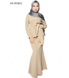 Kimono Mermaid Kurung Nude